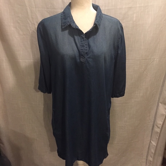 Bandolino Dresses & Skirts - Bandolino denim color dress XL